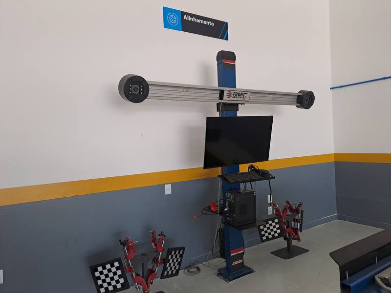 Alinhamento e balanceamento 3D
